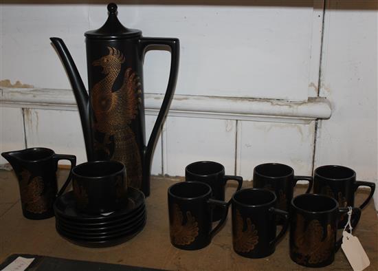 Portmerion Phoenix coffee set